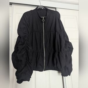 NLT Ruched Track Jacket 3X